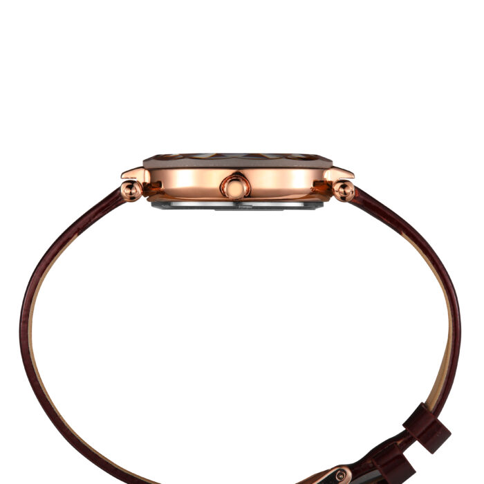 RELÓGIO MOD S8292L CAIXA ROSA, MOSTRADOR VERMELHO, PULSEIRA VERMELHA - Image 2