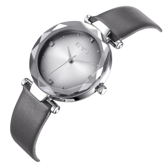 RELÓGIO MOD S8292L CAIXA PRATA, MOSTRADOR CINZA, PULSEIRA CINZA - Image 3