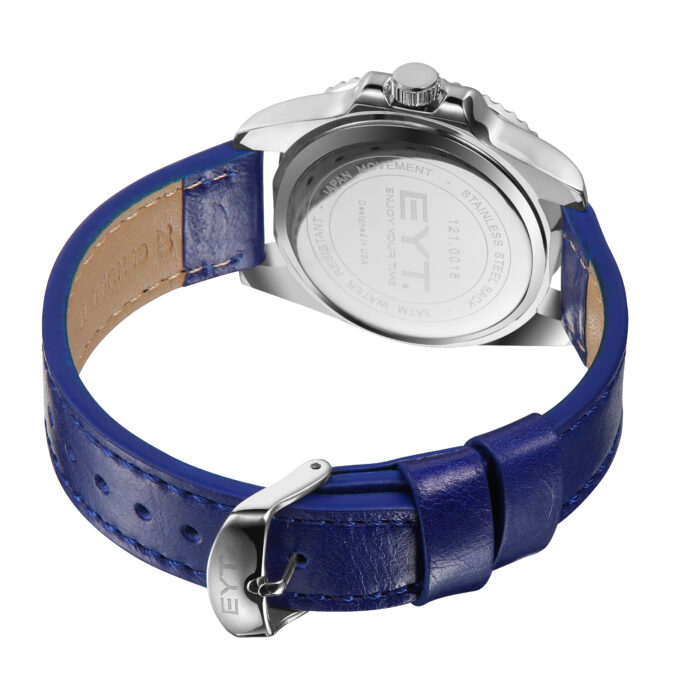 RELÓGIO MOD S3961G CX PRATA, BEZEL, MOSTRADOR. E PULS. AZUL - Image 2