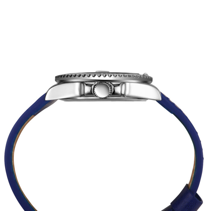 RELÓGIO MOD S3961G CX PRATA, BEZEL, MOSTRADOR. E PULS. AZUL - Image 4