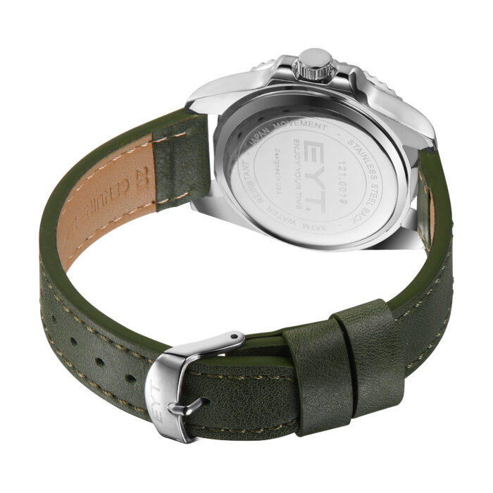 RELÓGIO MOD S3961G CAIXA PRATA, BEZEL VERDE, MOSTRADOR VERDE, PULSEIRA VERDE - Image 2