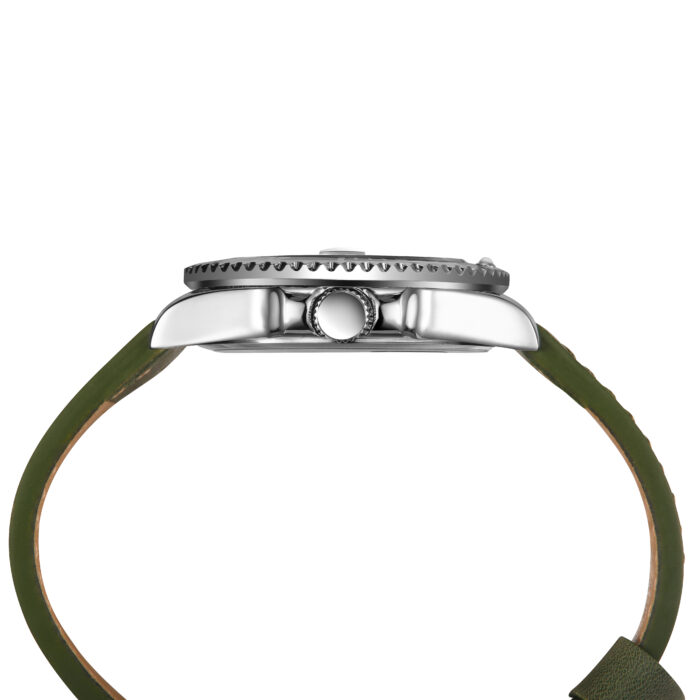 RELÓGIO MOD S3961G CAIXA PRATA, BEZEL VERDE, MOSTRADOR VERDE, PULSEIRA VERDE - Image 3