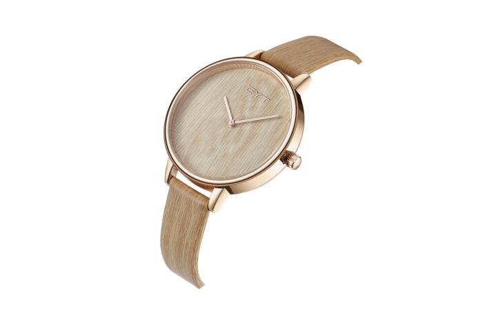 RELÓGIO MOD K0078L CAIXA OURO ROSA, MOSTRADOR MARROM, PULSEIRA MARROM - Image 2