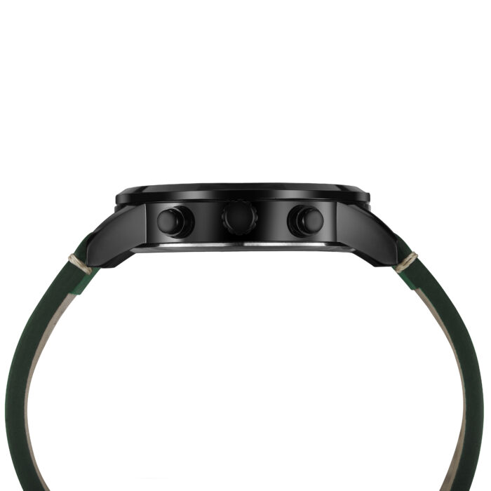 RELÓGIO MOD D6832G CAIXA PRETA, MOSTRADOR PRETO, PULSEIRA VERDE ESCURO - Image 4