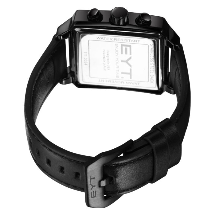 RELÓGIO MOD D6836G CAIXA PRETA, MOSTRADOR PRETO, PULSEIRA PRETA - Image 3