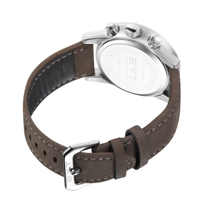 RELÓGIO MOD D6860G CAIXA PRATA FOSCA, MOSTRADOR CINZA, PULSEIRA CINZA (MOSTRADOR NOVO) - Image 3