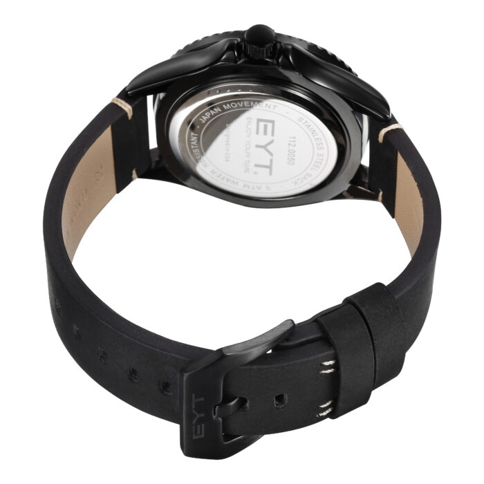 RELÓGIO MOD D6838G CAIXA PRETA, MOSTRADOR PRETO, PULSEIRA PRETA - Image 3