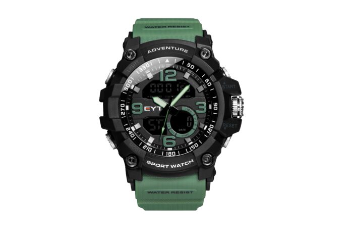 RELÓGIO MOD WA3J8001-4C EPSON VERDE EXÉRCITO
